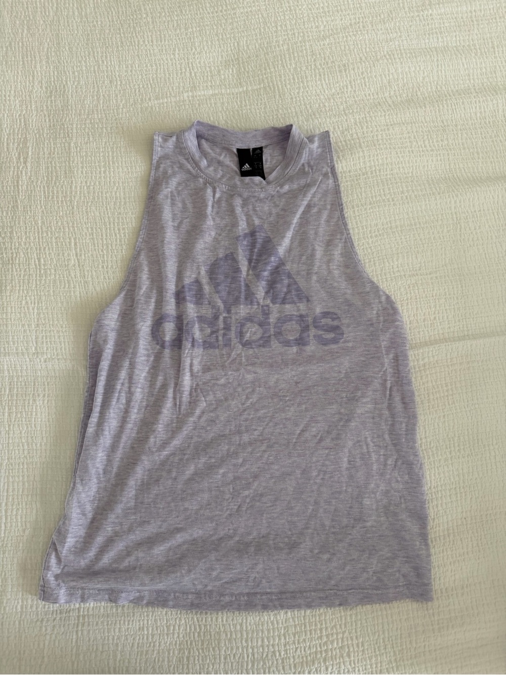 adidas Light Lavender Graphic Tank Top